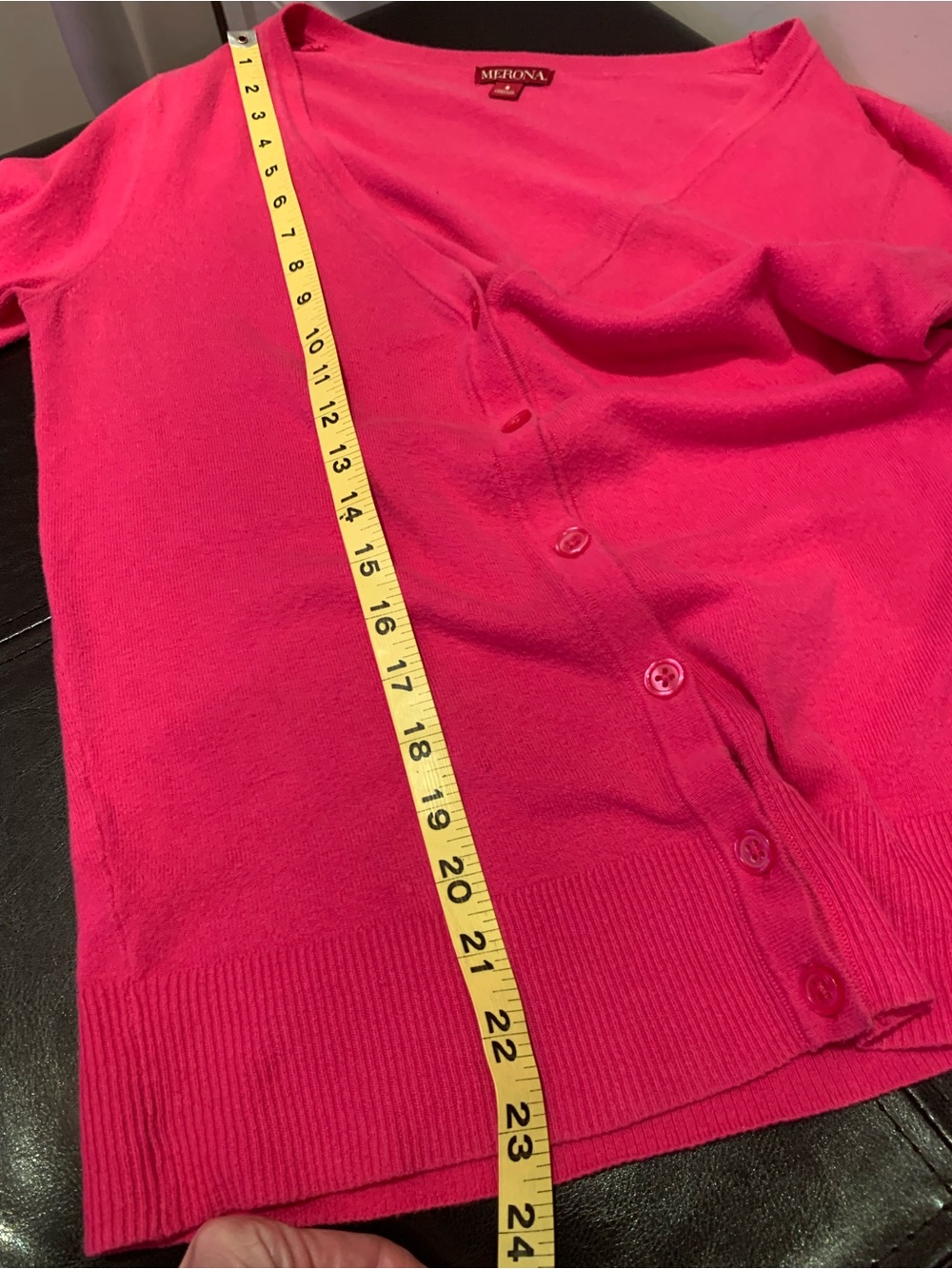 MERONA V-NECK LONG SLEEVE CARDIGAN. GREAT CONDITION! - Picture 10 of 10